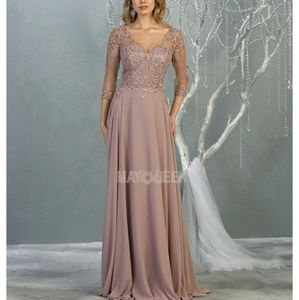 COPY - New mother of the bride dress,bridesmaid gown pink blue burgundy